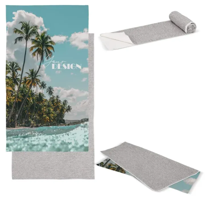 Quick dry towel R-PET 100x180cm sublimation - LT95005 (gadzety reklamowe)